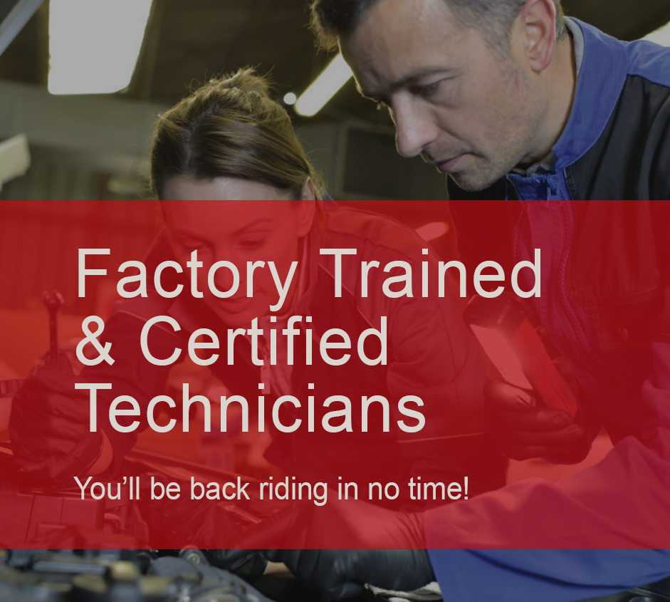 Factory trained technicians